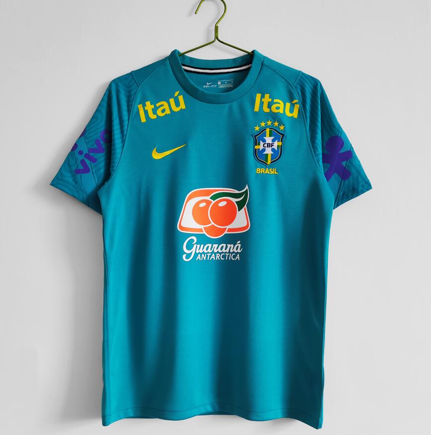 2021/22 Brazil Green Training Shirt